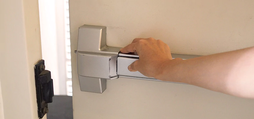 Roller Gate Panic Bar Installation in Palm Desert, California